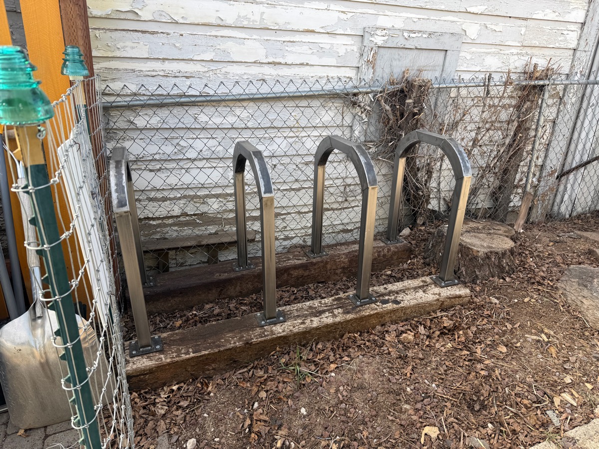 New entryway at Townsite Urban Farm